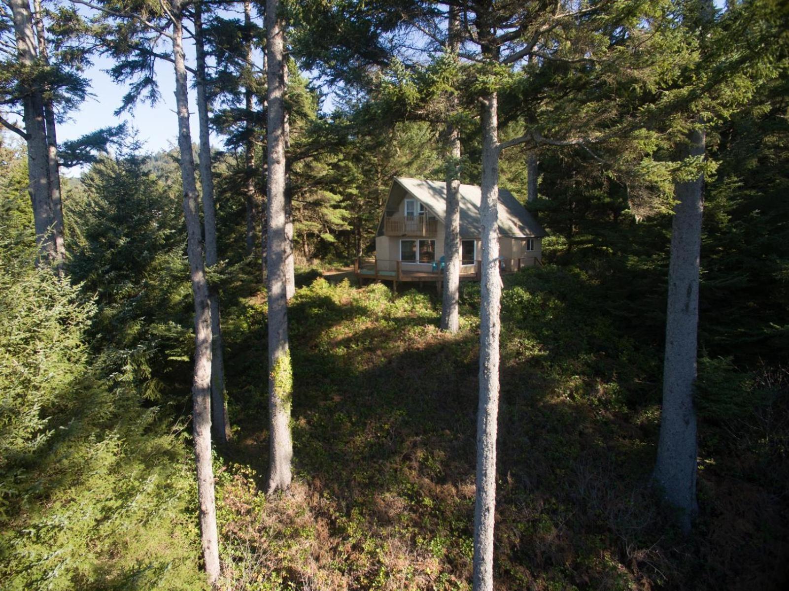 Otter Rock The Cedar Houseヴィラ エクステリア 写真